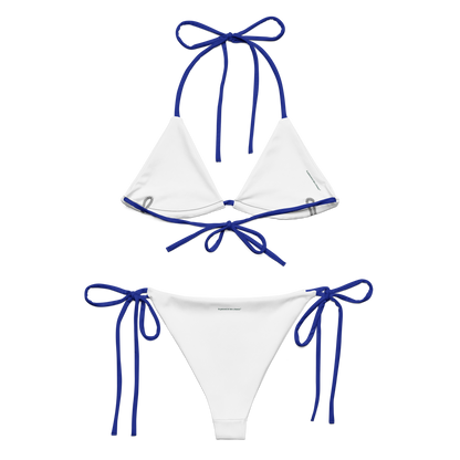 Bikini recyclé "Bleu mer"