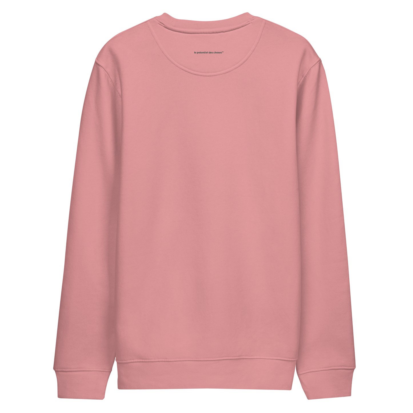 Sweatshirt éco-responsable unisexe "ciel rose"