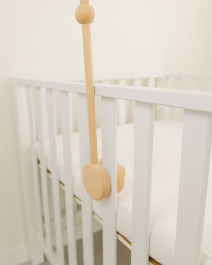 Wooden baby mobile arm fixed-3